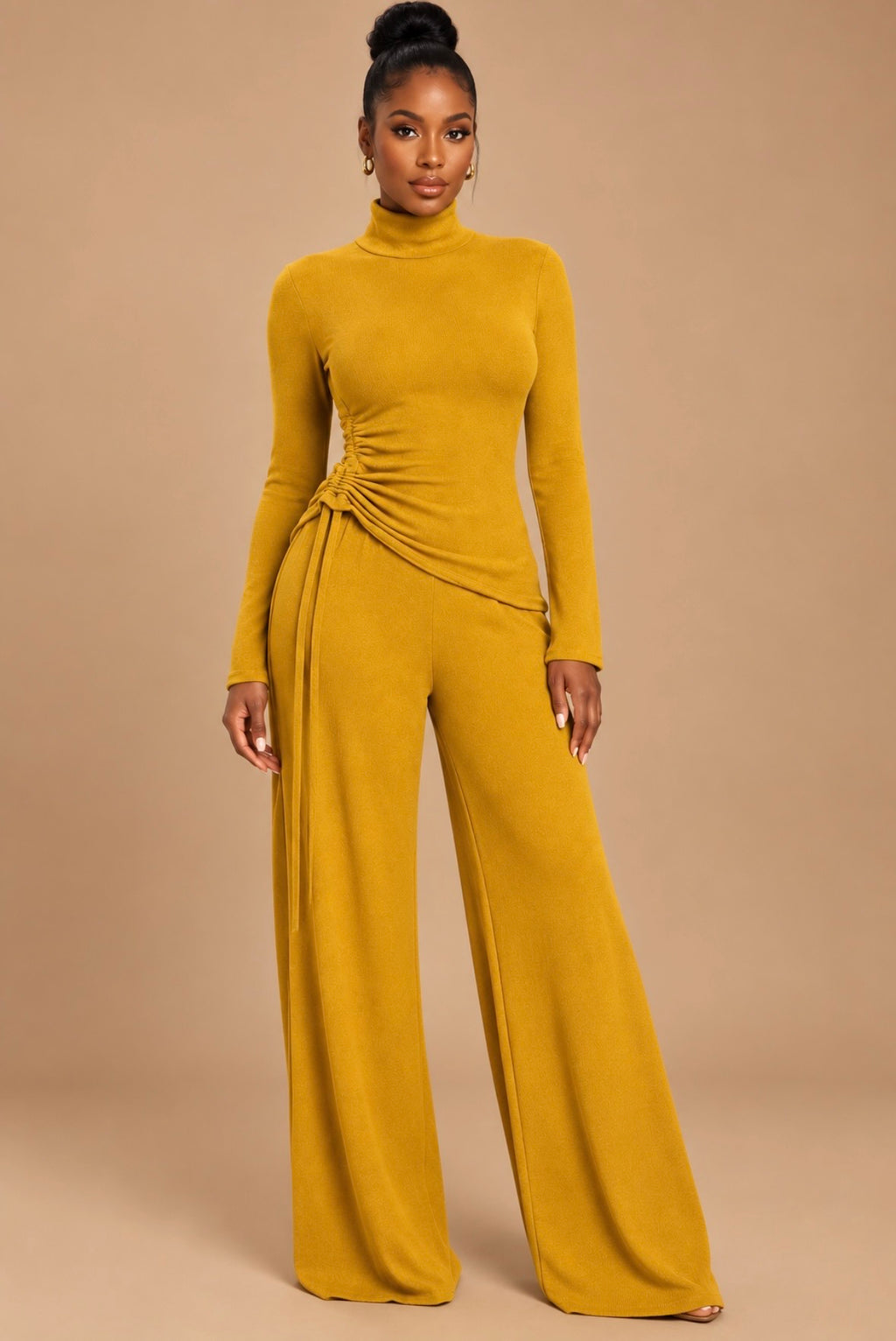 Two piece sweater knit